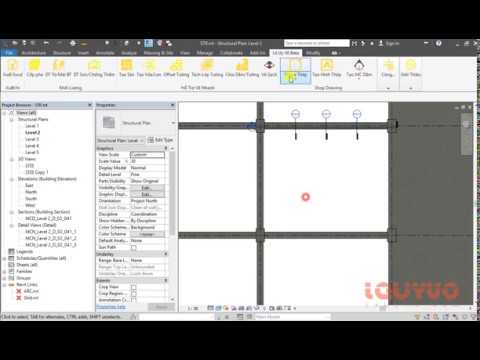 Tự tạo mặt cắt dọc, mặt cắt ngang dầm trong Revit