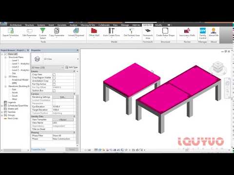 Le Uy Vo Revit Tools - Hướng dẫn sử dụng tool Formwork Area để lấy cốp pha trong Revit